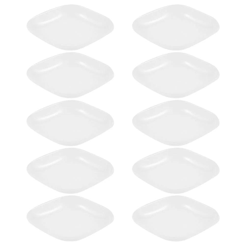10 Pcs Plastic Weighing Pan Measuring Boat Dishes Small Portable Boats The Hips Sample Trays