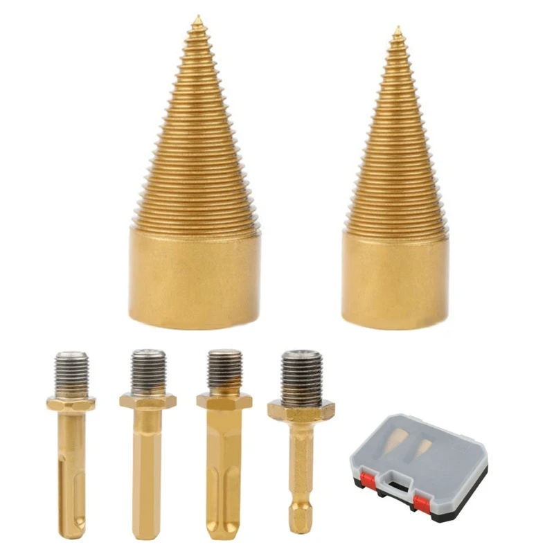 

Firewood Drill Bit Set Log Splitters Drill Bit Removable Electric Drills