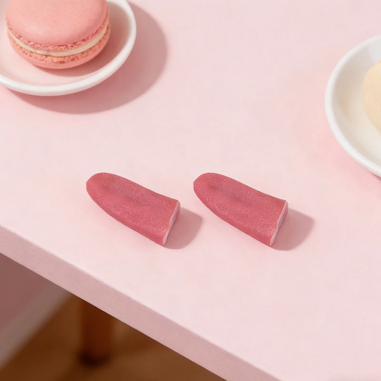 

10 шт. реалистичных эластичных моделей искусственных языков для розыгрышей, декораций на Хэллоуин, реквизит для вечеринок