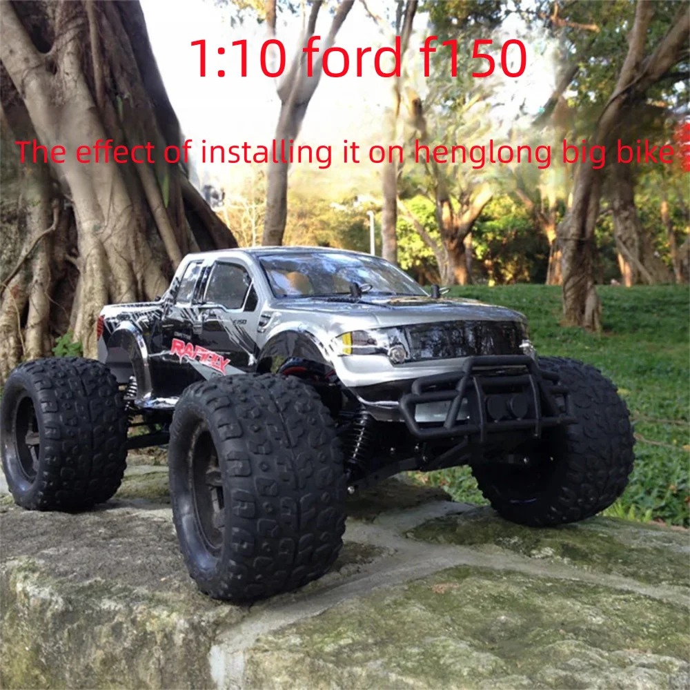 

Кузов для радиоуправляемой модели автомобиля Jule 1:10 Ford F150, мягкий, внедорожный, подходит для Henglong Bigfoot/MT410