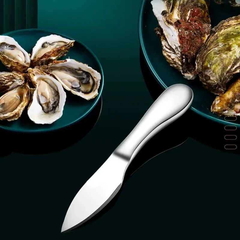 Shell Opener, Kitchen Tool, Commercial Scallop Opener, Professional Oyster Opener, Stainless Steel Oyster Cutter, Small Tool Str