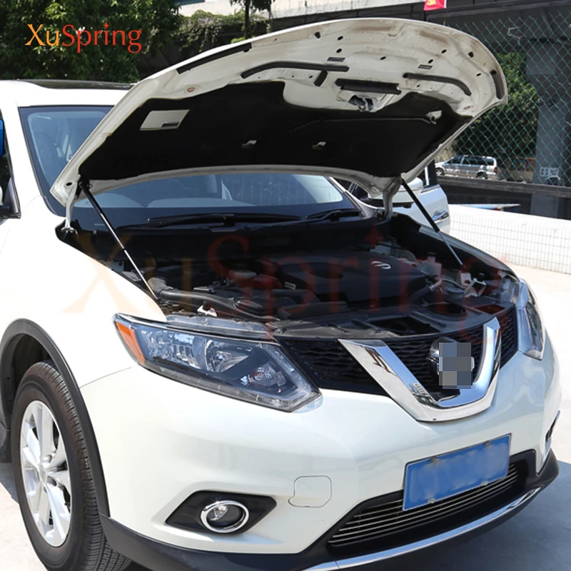 Front Hood Bonnet Modify Gas Struts For 2007-2013 Nissan X-Trail XTrail T31 Dampers Lift Supports Piston Rod Prop Shock Cylinder