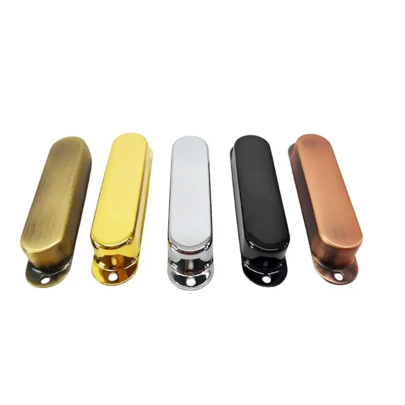 Professional Guitar Neck Pickup Metal Shell Neck Pickup Cover Guitar Pickup Lid Guitar Sound Enhancement Metal Texture