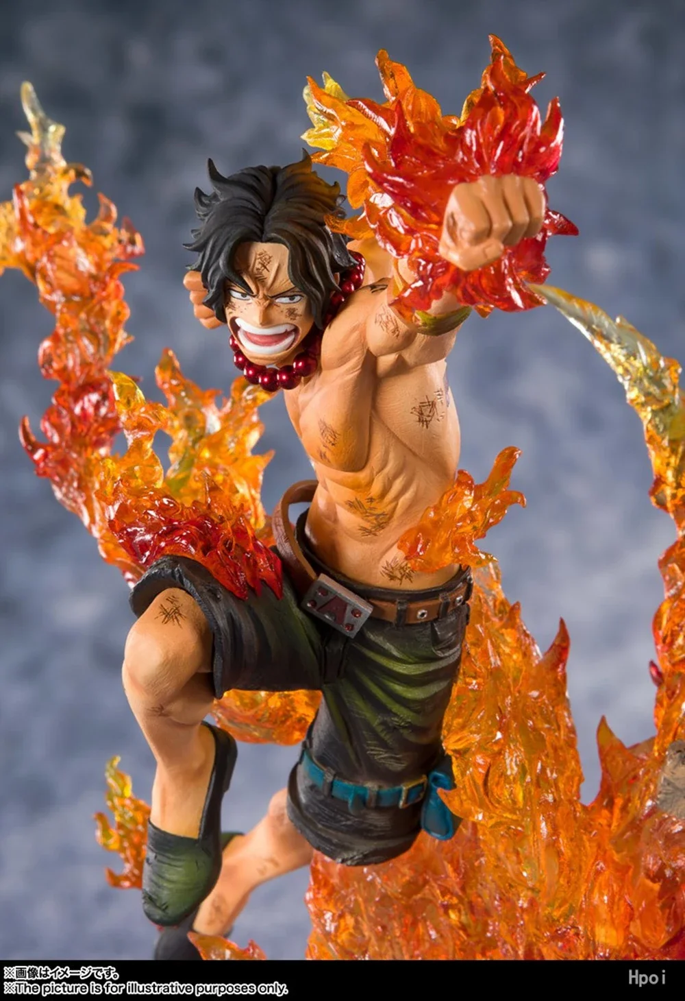

One Piece Figure Portgas D Ace 15CM Anime Action Figure Fire Fist Battle Model Top War Scene PVC Collectible Toy Gift For Fans
