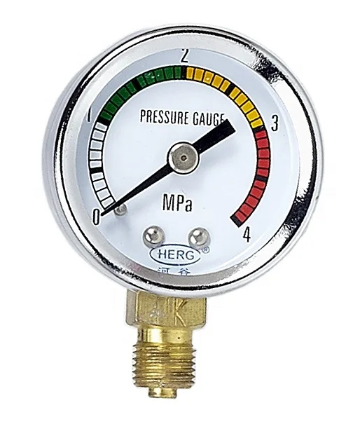 pressure gauge for oil grease lubrication pump