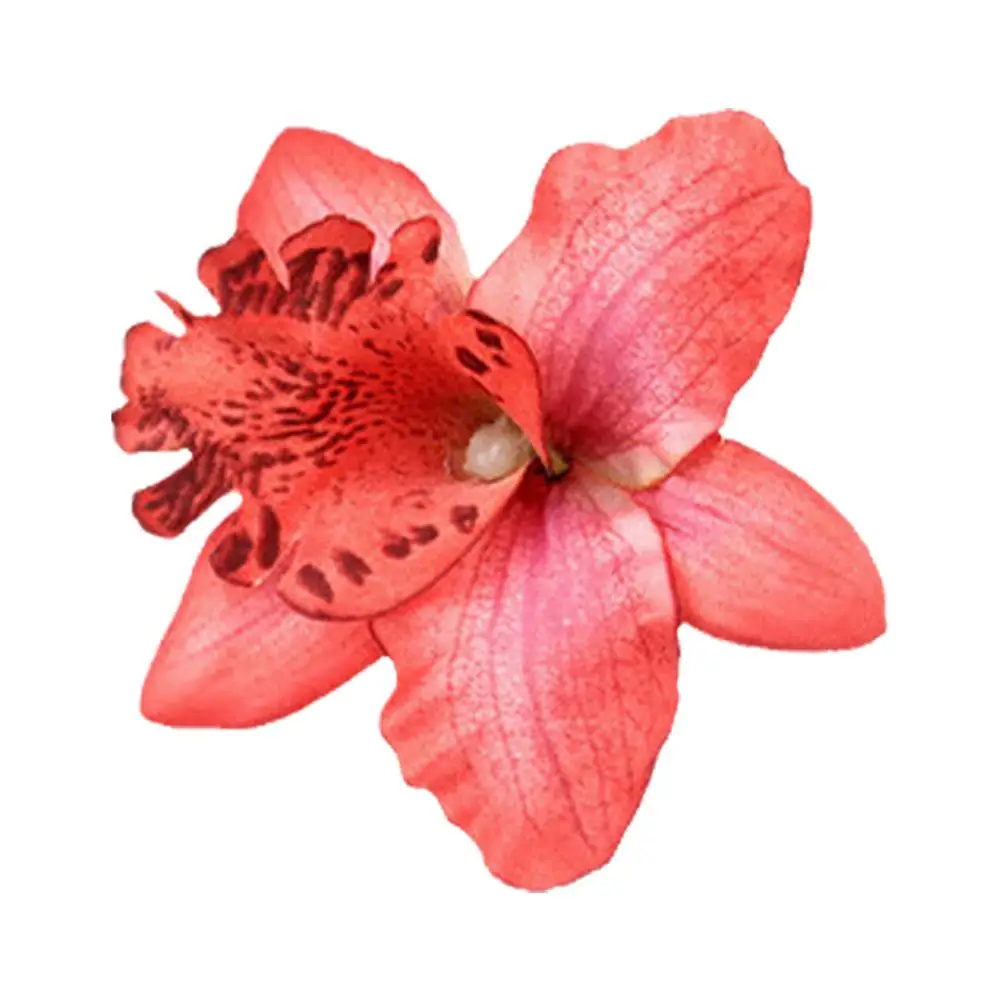 Hawaii Flower Hair Clips For Women Girls Floral Hibiscus Orchid Hairpins For Summer Beach Holiday Wedding Party Hair Access A5N8