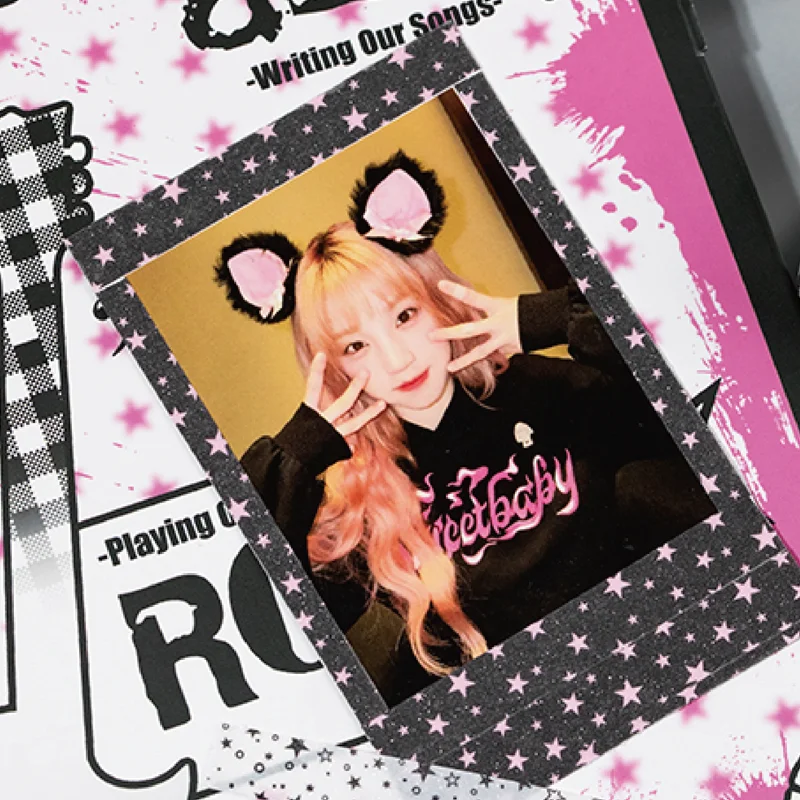 1Style 12Rolls/bag Walking with the Stars Tape Set Creative Handbook Material DIY Scrapbook Photo Frame Diary