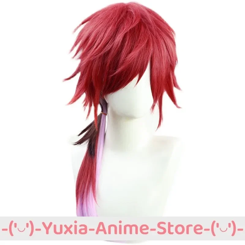 NIJISANJI لورين Iroas VTuber شعر مستعار تأثيري أنيمي لعب الأدوار زي حفلة الدعامة الباروكات الشعر الاصطناعية ألياف مقاومة للحرارة