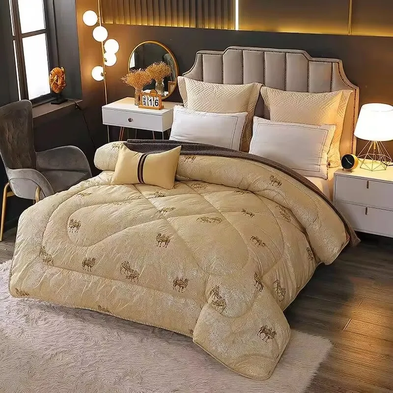 

Одеяло из верблюжьей шерсти, теплое одеяло, зимнее покрывало, утяжеленное одеяло, одеяло из верблюжьей шерсти, пододеяльник, постельное белье, одеяло для пары, скандинавское наполнение