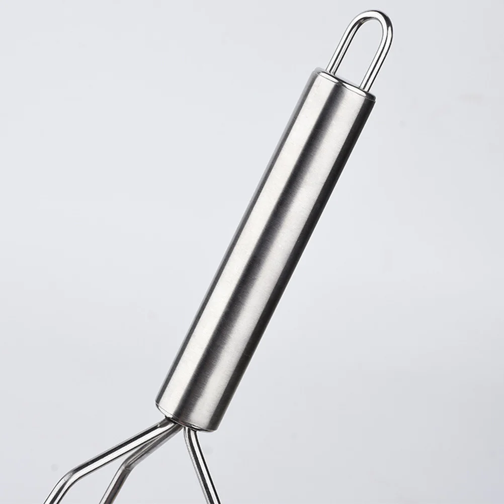 

2Pcs Stainless Steel Potato Masher Press Tool Easy Clean Non-Slip Handle Kitchen Gadget for Home Restaurant Potato Masher
