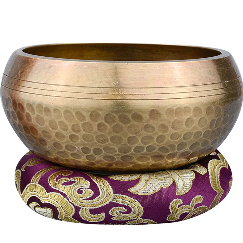 

Brass Sound Bowl Sing Bowl Nepalese Buddhist Chanting Healing Singing Bowl Buddhist Sound Therapy Ensembles Musulmans Bowl Set