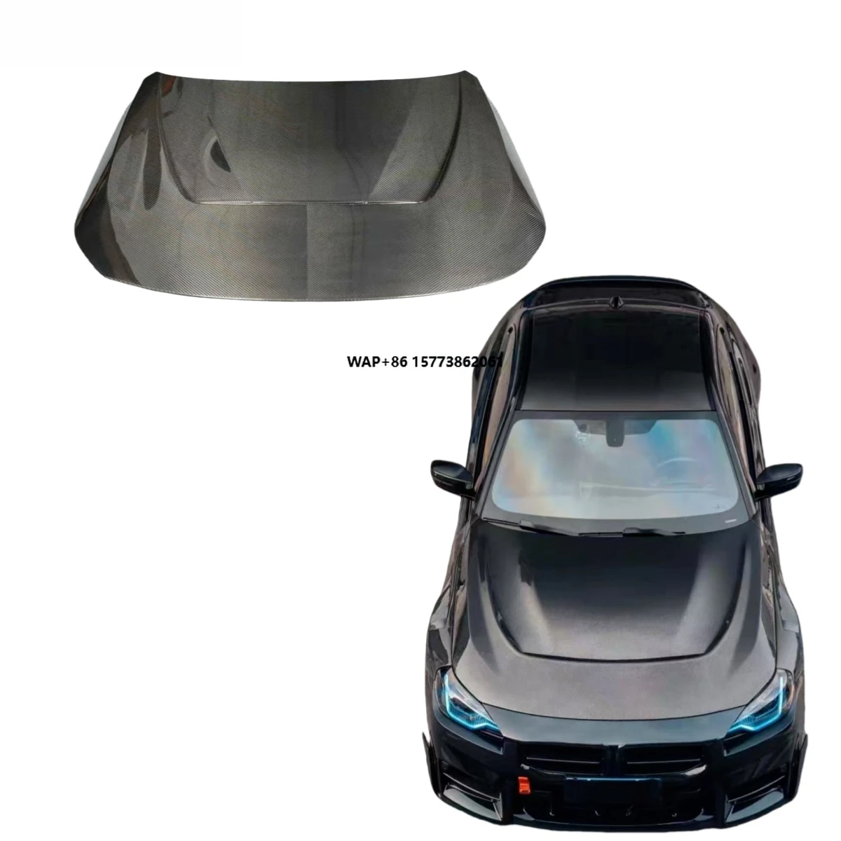 

Suitable for M2 G87 - Dry Carbon Fiber Hood with Bolt-On Installation