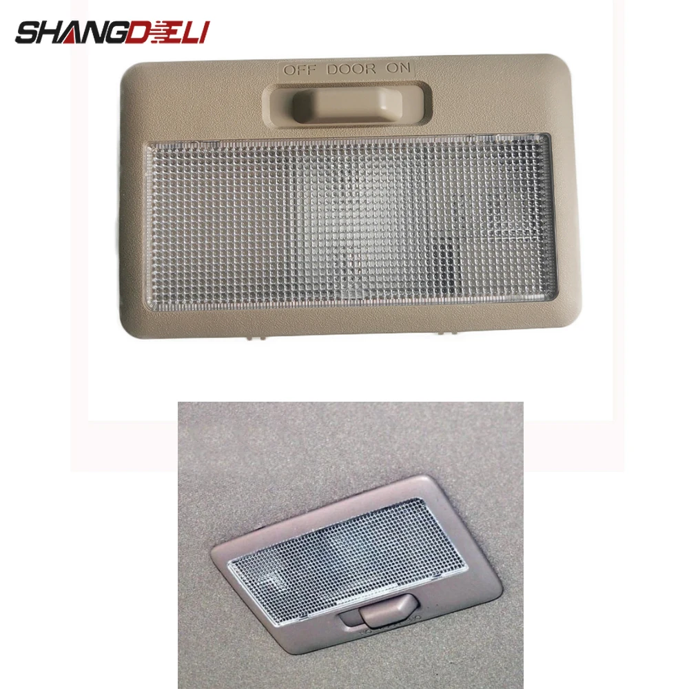 Lámpara de lectura Interior de Color Beige para Suzuki Vitara Swift 2011, luz de lectura de techo para techo de coche, luces de lectura de techo