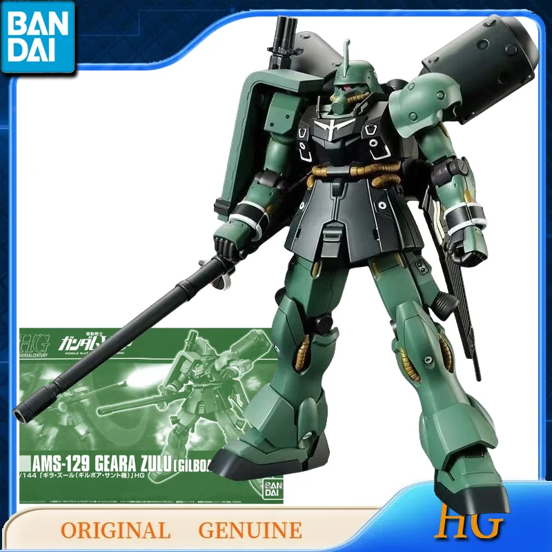 

Bandai Original Genuine HG Gundam AMS-129 GEARA ZULU[GILBOA SANT USE] Anime Action Figures Toys for Kids Gift Assembly Model