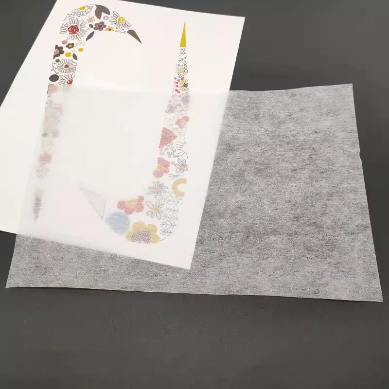 Embroidery Transfer Paper 10 Sheets 20x29cm Tracing Paper for Embroidery, Water/Erasable & Heat Transfer Paper