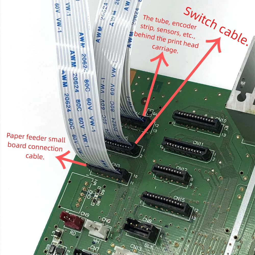 1 Set Mainboard Cable Fits For Epson 1390