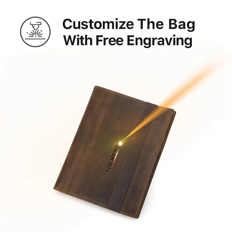 Notebook Combination Protective Cover Folder File Book Cover Business Stationery Contract Document Storage Box