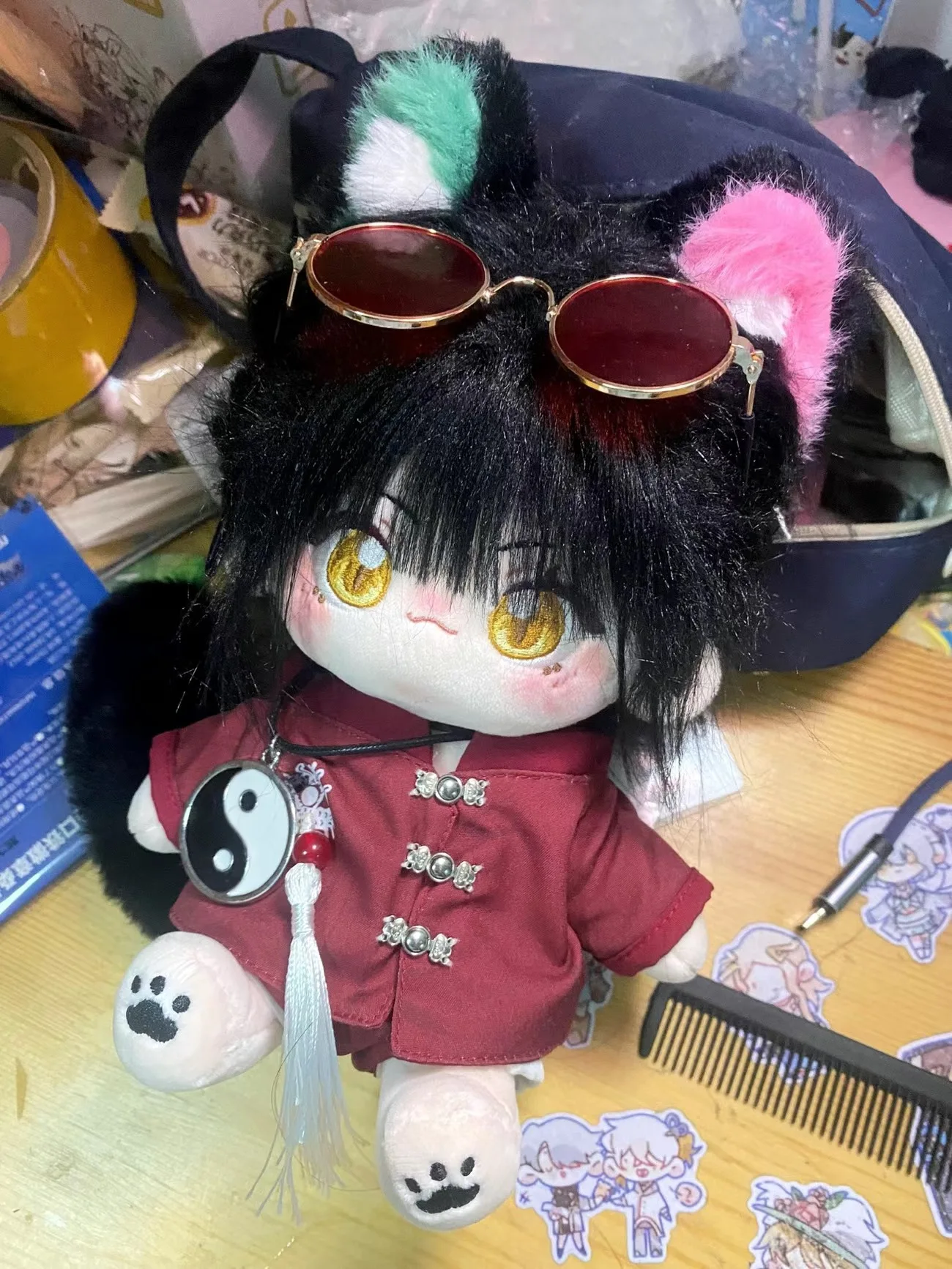 20 cm Reverse: 1999 An-an Lee Anime Plüschpuppe Gefüllte Figur Baumwollpuppe Austauschbare Kleidungskollektion Geburtstagsgeschenke