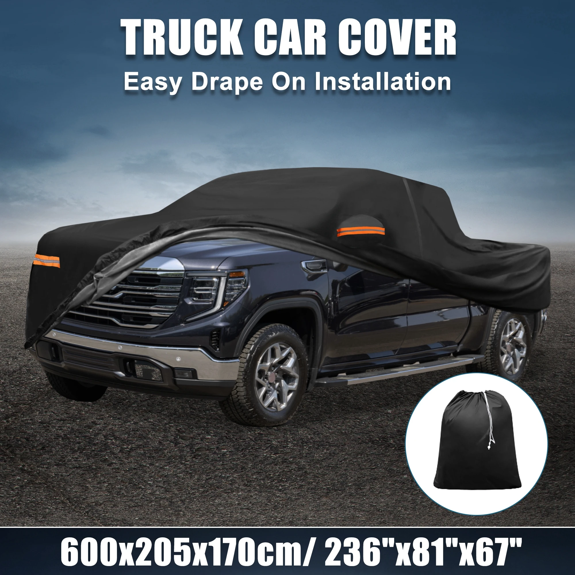 

Motoforti Truck Car Cover for Hyundai Santa for Cruz 2021-2023 Outdoor Waterproof Cover