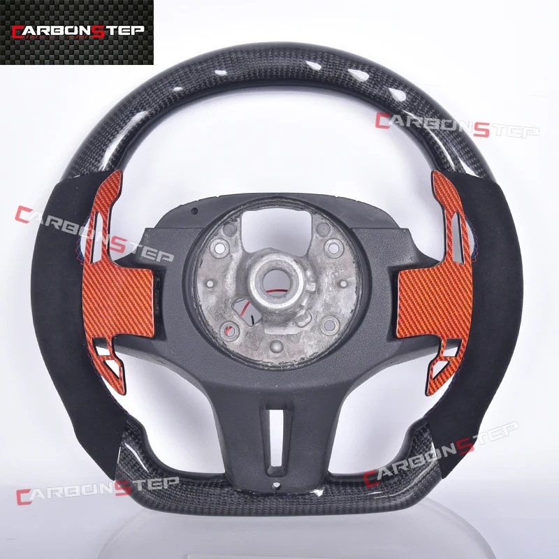 Custom Steering Wheel for BMW G20 2019-2023 3 Series 1 2 3 4 X1 X2 M Sport Carbon Fiber Steering Wheel Assembly Car Accessories