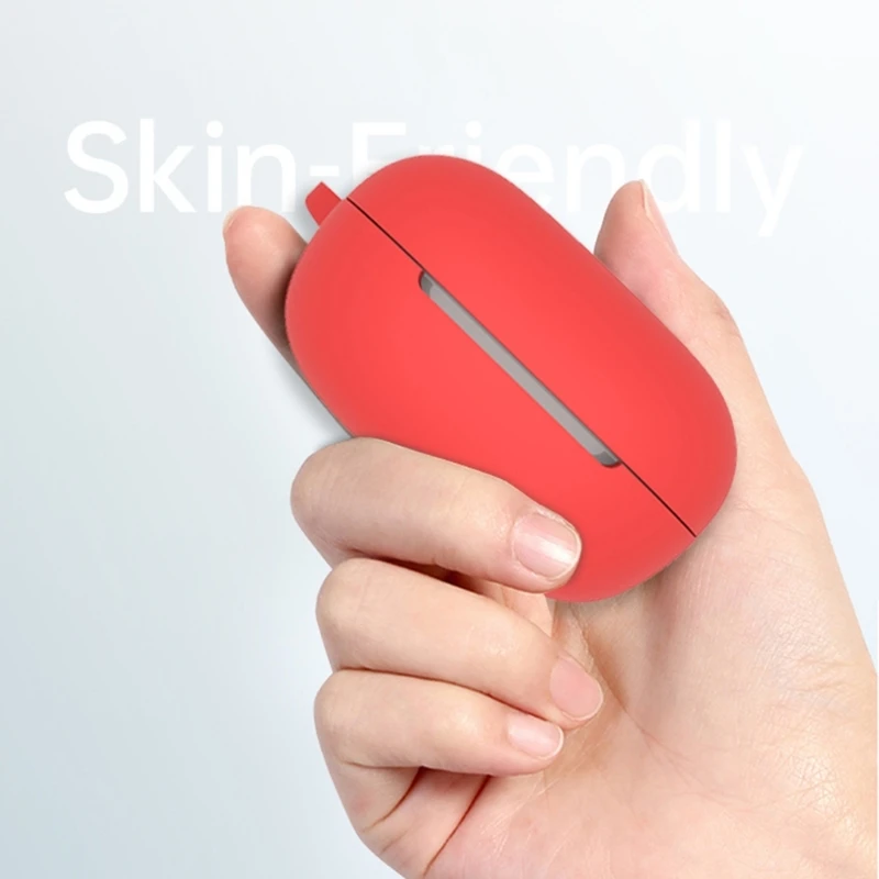 Per QCY T13ANC Cover per auricolari in Silicone tinta unita QCY T13ANC scatola di accessori per auricolari Dropshipping