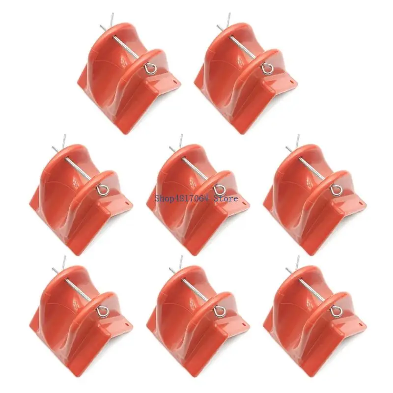 T3LB Pack of Rope Guard With Smooth Right Angles Design Reduces Friction and Extends Rope Life for Outdoor Climbing Activity