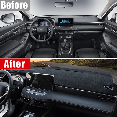 Imagen 2 del producto Para Haval Jolion 2021 2022 2023 2024 2025 alfombrilla para salpicadero de coche parasol instrumento escritorio Anti-UV cubierta antideslizante Accesorios