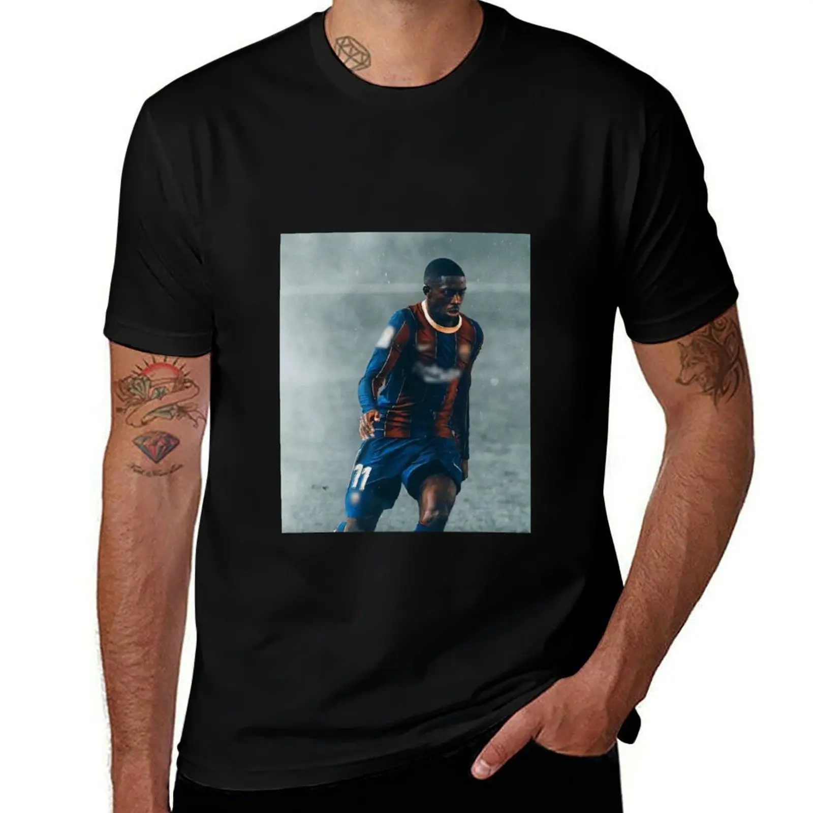 

Ousmane Dembele T-Shirt anime figures plus size tops korean fashion essential t shirt Men's cotton t-shirt