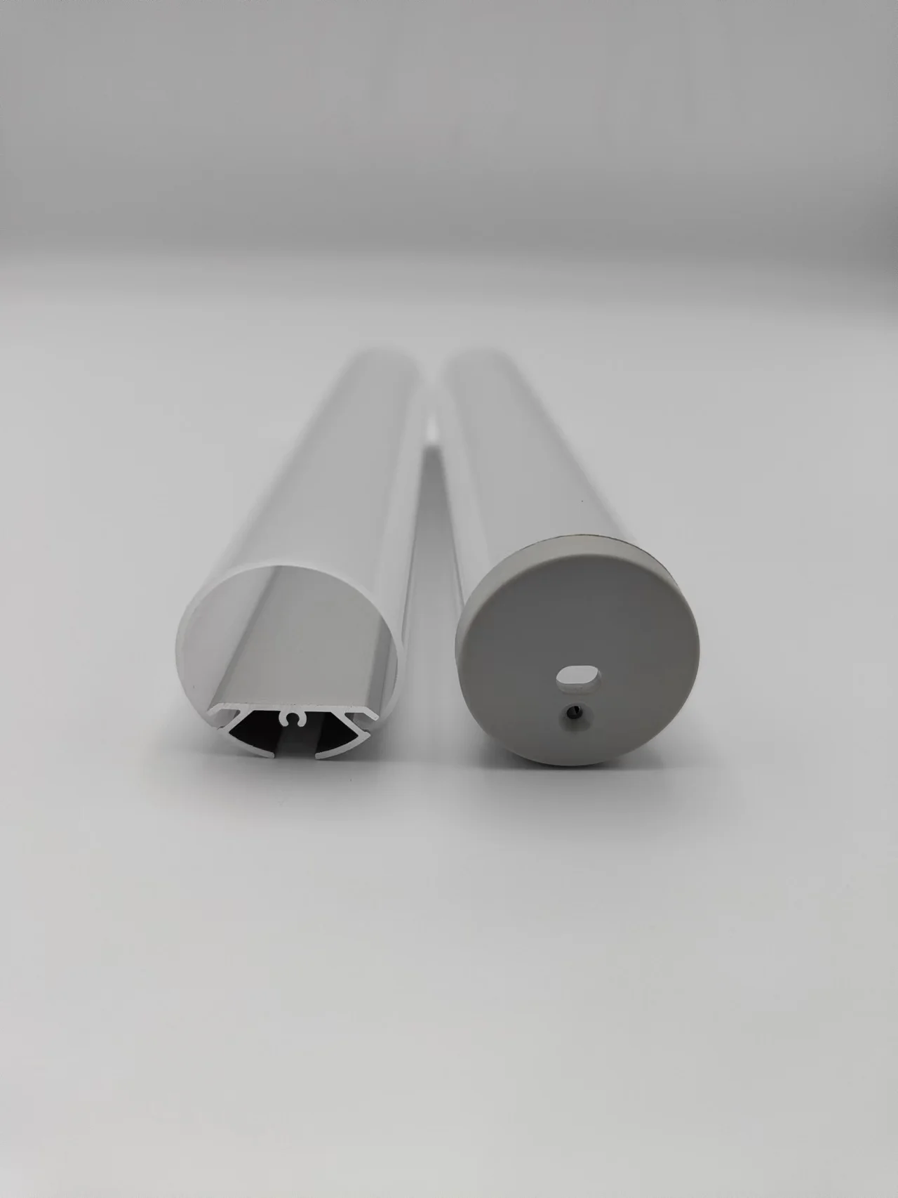 2 meters long Free Shipping  30mm Diameter Round LED Linear Profile Suspended Tube For Office LED Aluminum Profile