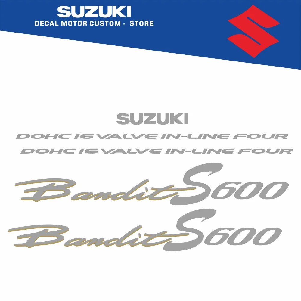 

Body decoration protection sticker motorcycle reflective decal for SUZUKI GSF-600-S BANDIT