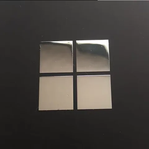 노트북 로고 금속 스티커 Microsoft Surface 컴퓨터 케이스 휴대폰 금속 스티커