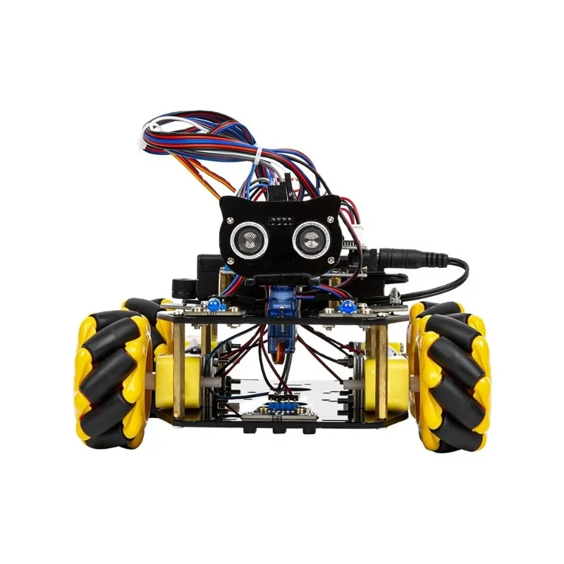 Cam all-wheel robot kit programmable obstacle avoidance tracking smart camera