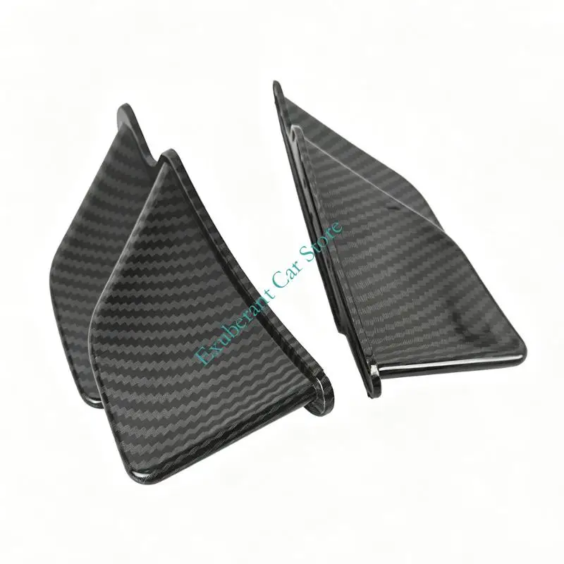 2Pcs ABS Plastic Motorcycle Rear Seats Cowl Side Trim Self-Adhesive Rear Styling Accessory for 675SR/600RS Sport Motorcycles