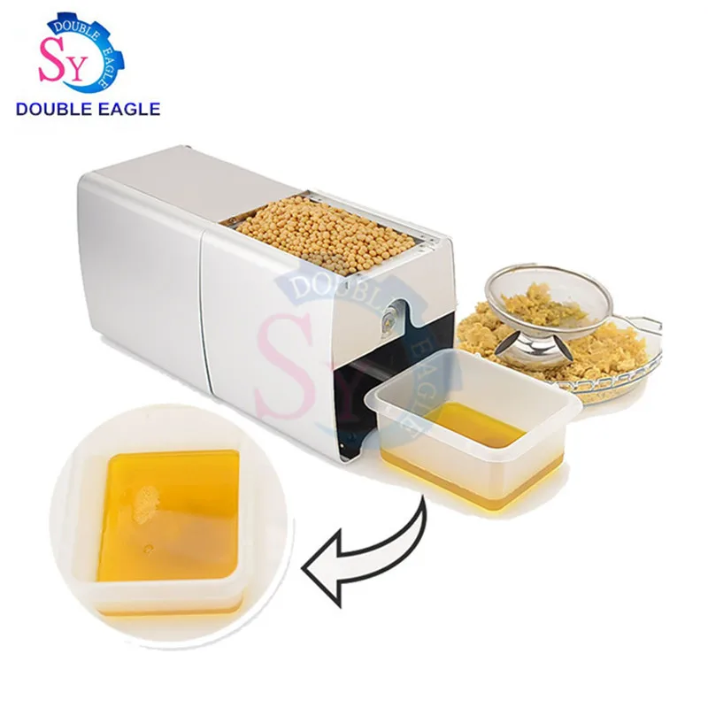 Wholesale Price Home Use Mini 220v/110v Peanut Oil Mill Maker/Rapeseed Pistachio Pecan Almond Stainless Steel Oil Press Machine