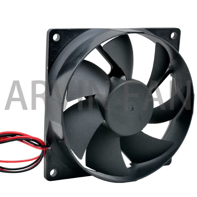 Ventilador de refrigeração original brandnew para o adaptador do poder, 9cm, 92mm, 92x92x25mm, DC12V, 0.22A, 2Pin, 2700rpm