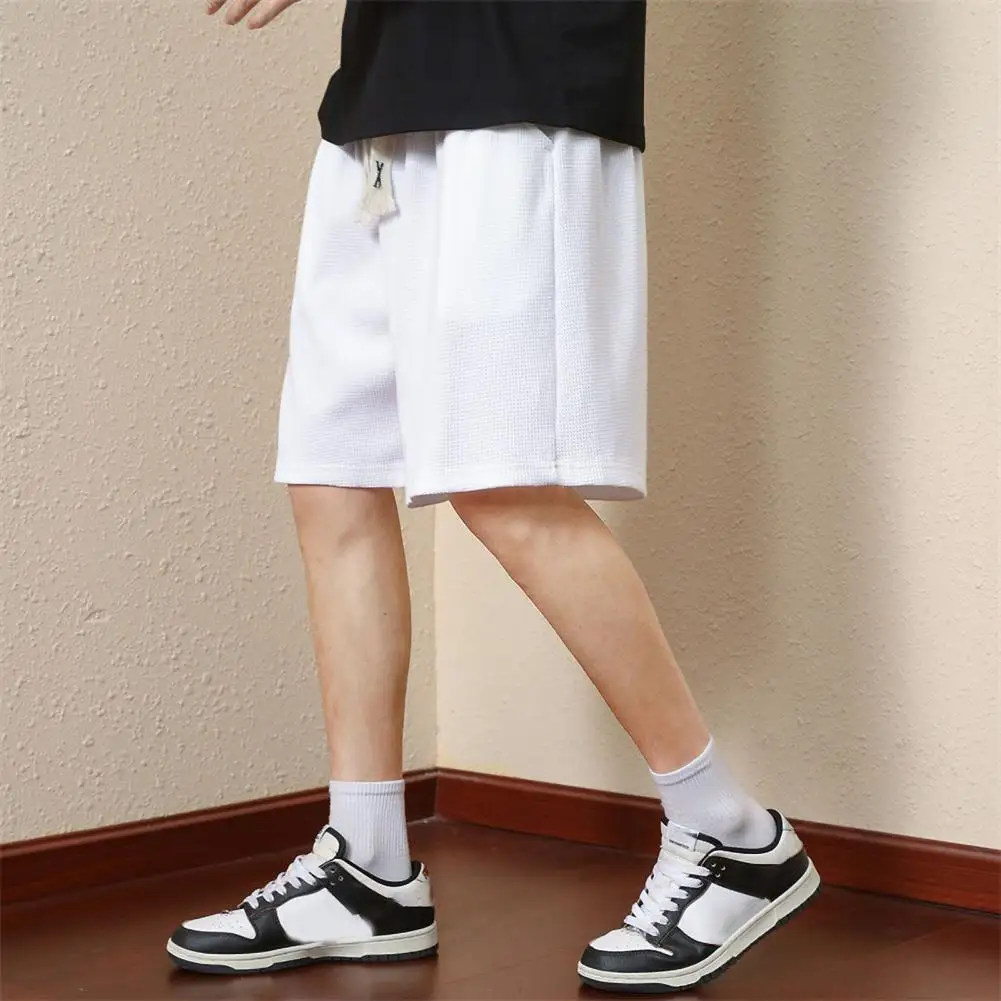 2023 Summer Men's Shorts Korean Fashion Green Shorts Harajuku High Street Men's Clothing Casual Shorts At Home Streetwear Pants