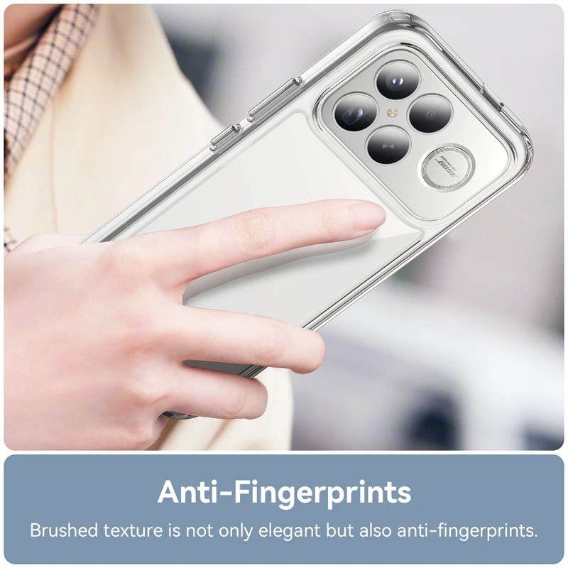 Étui Transparent pour Xiaomi Poco F8 Ultra étui en Silicone couverture arrière colorée pour Poco F8 Ultra étui pour Poco F8 Pro coque de téléphone