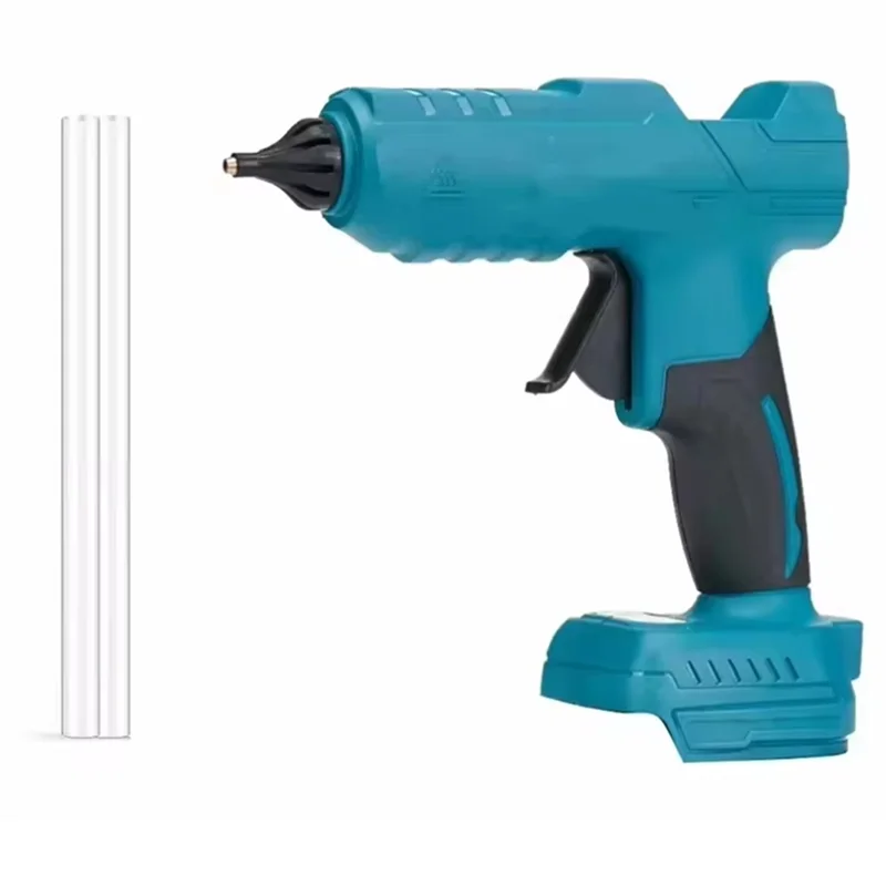 A88E-Cordless For  18V Lithium Battery Powered Hot Glue Gun Temperature Adjustable Heavy Duty No Battery Included