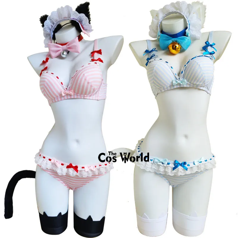 

NEKOPARA Chocolate Vanilla Underwear Underpants Outfits Anime Cosplay Costumes