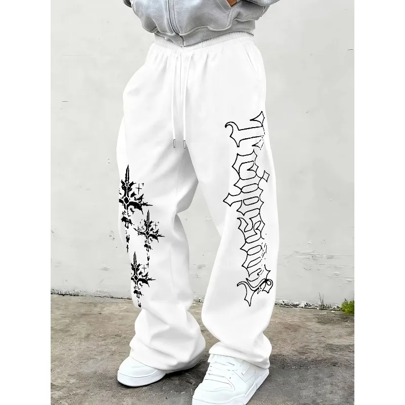 2026 Trendy Men's Women‘s Kids Versatile Solid Color Drawstring Loose Casual Sports Trousers New Suitable for Streetwear Pants