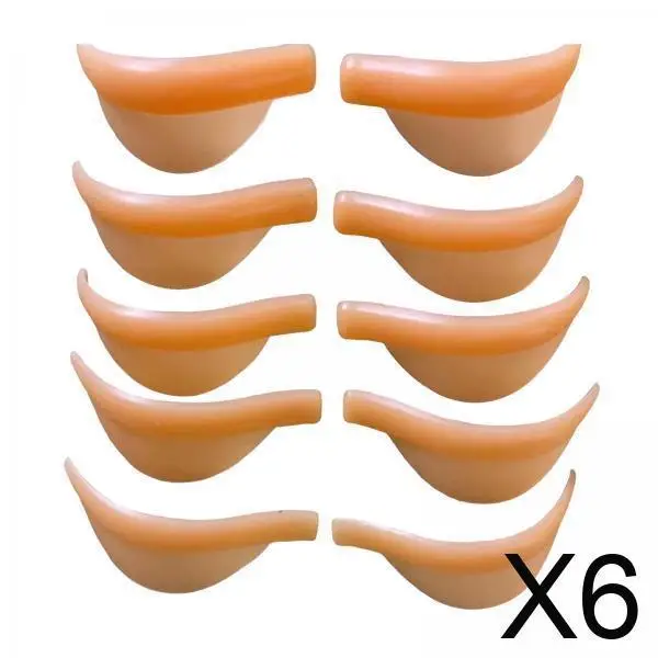 Accessori per Laminazione Ciglia, Cuscinetti in Silicone Riutilizzabili, Kit per Permanente Ciglia per Salone di Bellezza e Casa