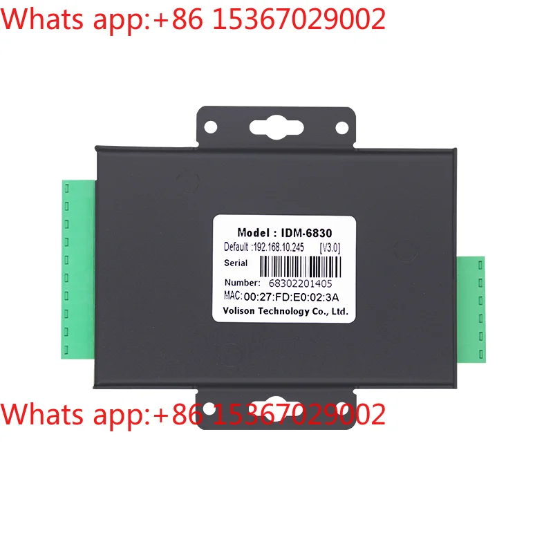 

IDM-6830 Интеллектуальный шлюз Modbus Двусторонний последовательный шлюз сбора данных Modbus RTU RS485