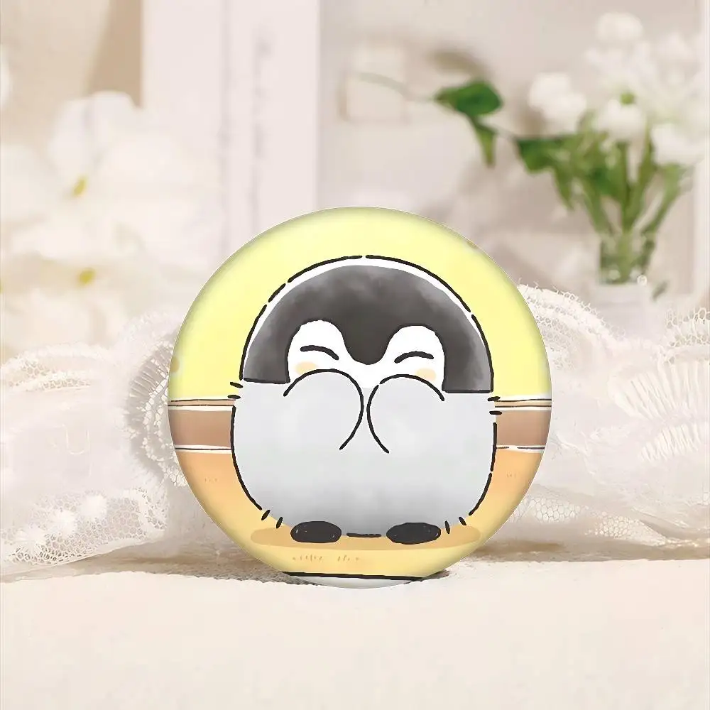 Koupen-chan الكرتون 32/44/58 مللي متر دبابيس الكرتون المستديرة دبابيس اليدوية لحقيبة الظهر مجوهرات اكسسوارات الهدايا شارة الإبداعية