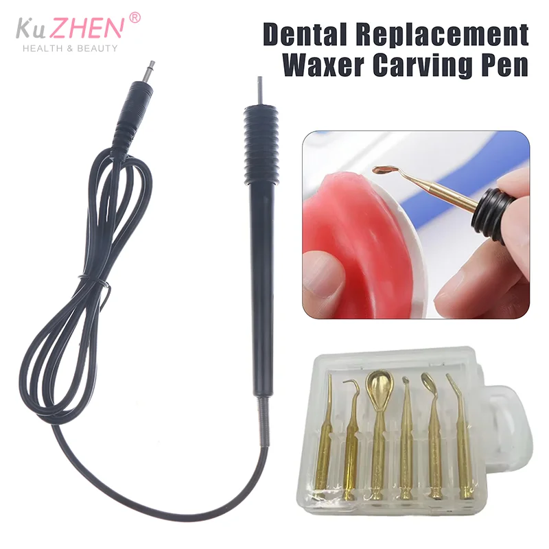 الأسنان الشمع نحت القلم مختبر الرقمية الكهربائية الشمع سكين نصائح استبدال الشمع نحت القلم قلم رصاص طب الأسنان الملحقات الطبية #2