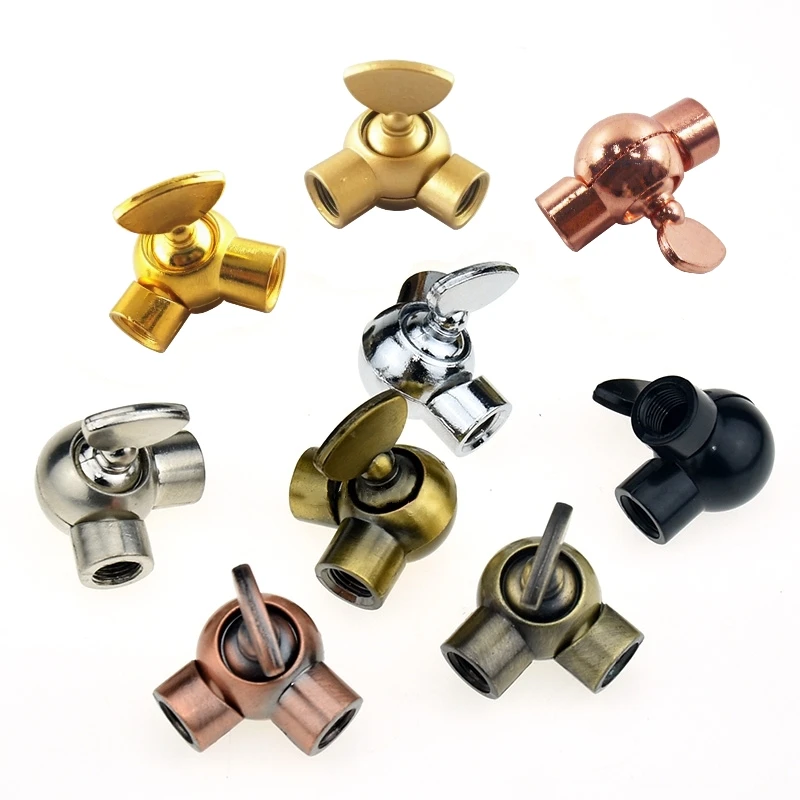 

2 pieces Metal Adjustable Corner Lighting Accessories Iron Nook for Wall Lamp Vintage DIY Adjust Direction Beside Light Arm