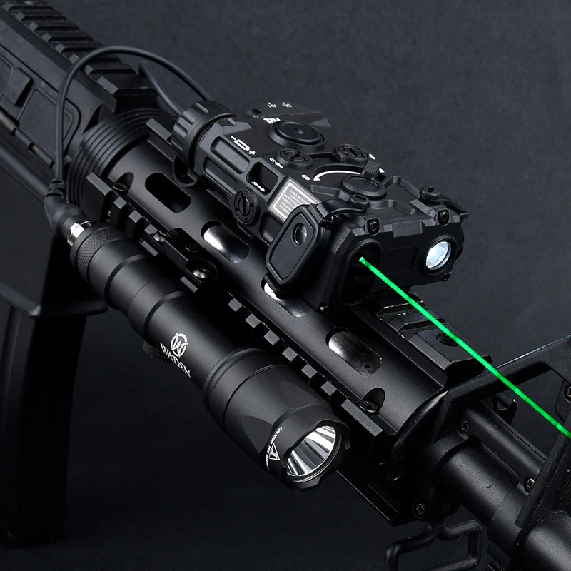 WADSN Tactical OGL Red Dot Green Blue IR Laser SF M300A M600C Flashlight Strobe LED Light Dual Remote Switch For Hunting Weapon