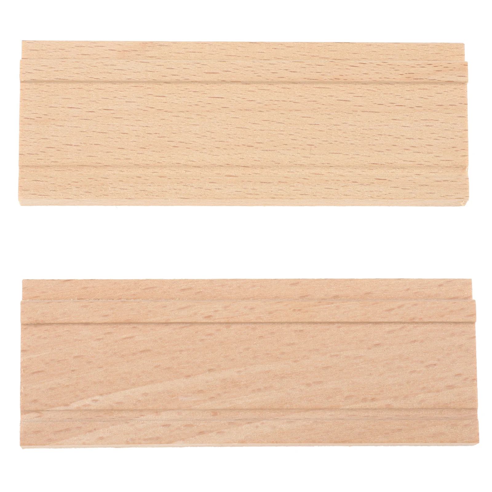 

2 PCS Kalimba Accessories Natural Wood Bridge Solid Thumb Piano Durable Supply Replacement for Mini