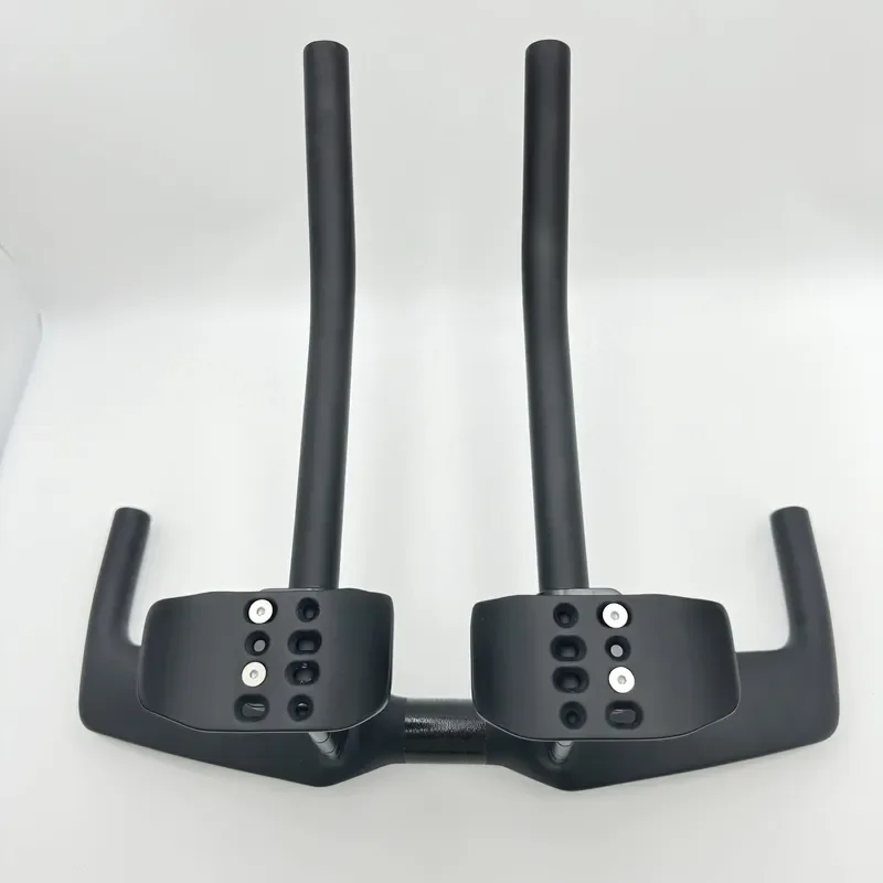 700C Carbon Fiber TT Handlebar Aero Road Bike Triathlon Bar 31.8mm Clamp Lightweight Integrated Cockpit for Time Trial