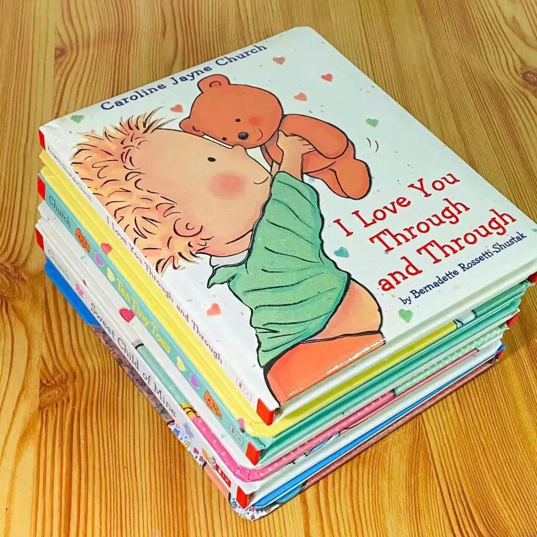 

Goodnight of Love Parent-child Picture Book 6 Cardboard Books Caroline Jayne Church Children's Bedtime Story English Books
