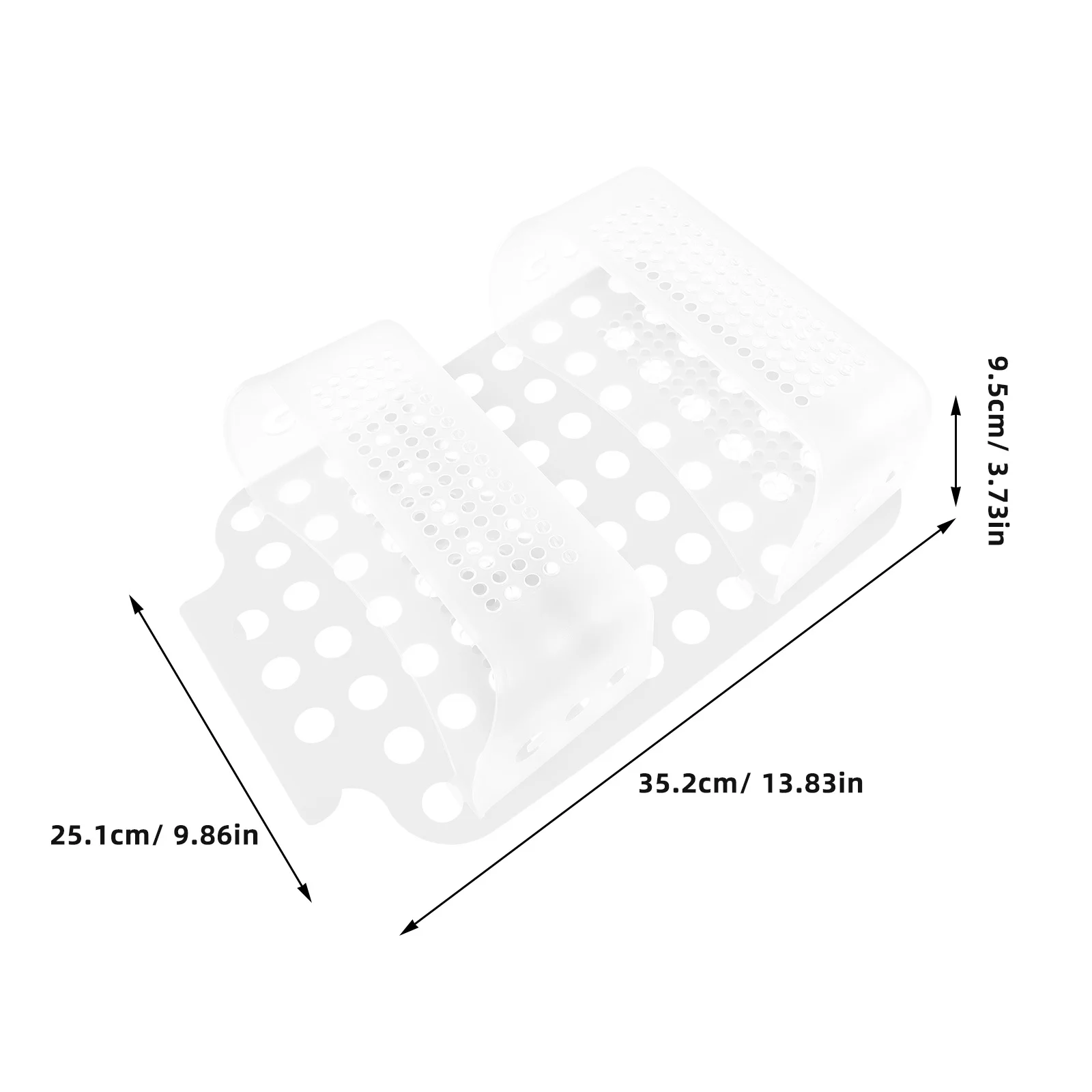 سلة معلقة للحمام بطبقة مزدوجة رف تخزين مثبت على الحائط لمناشف أدوات الزينة بدون منظم تركيب مثقاب
